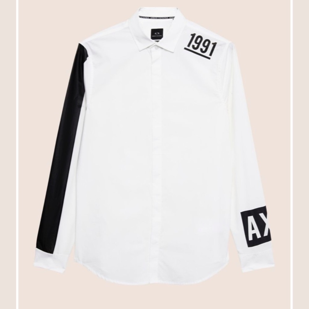 Men’s Armani Exchange Button Up